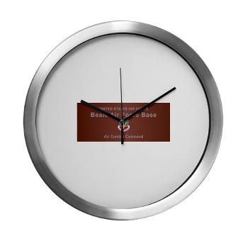 BAFB - M01 - 03 - Beale Air Force Base - Modern Wall Clock